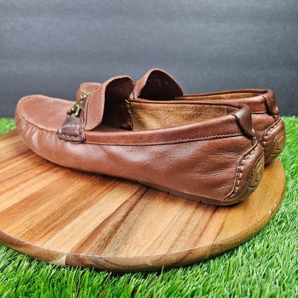 Cole Haan Somerset Link Horsebit Brown Leather Driving Mocs Loafers Mens 9 M main image 10